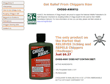 Tablet Screenshot of chiggaway.com